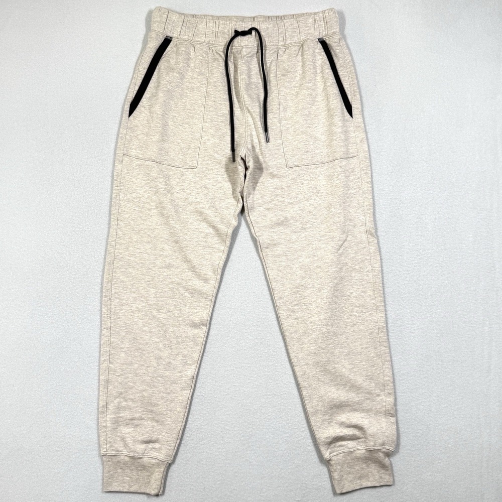 Splits 59 Sweatpants Womens Medium Heather Oat Soft Modal Blend Marlon Jogger
